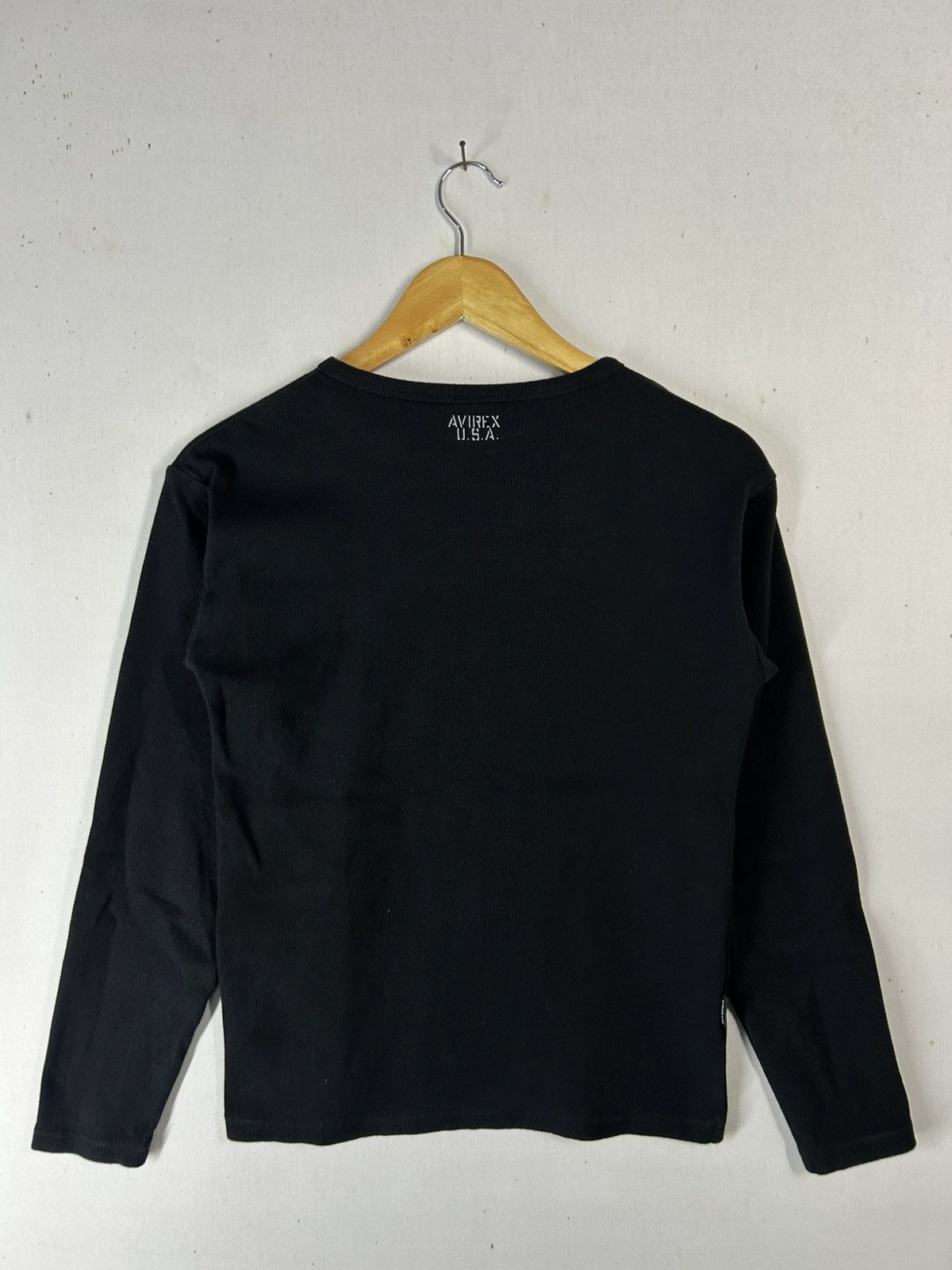 Avirex Vintage Blank Black avirex strechable Size US M / EU 48-50 / 2 - 2 Thumbnail