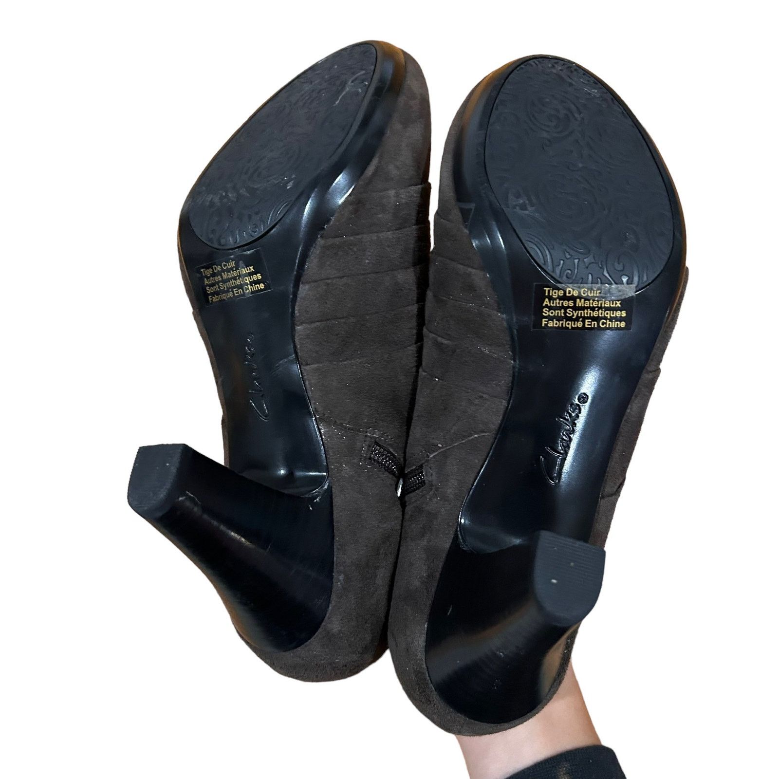 Clarks Clarks Artisan Society Gown Brown Suede Leather Booties 9.5 Size US 9.5 / IT 39.5 - 5 Thumbnail