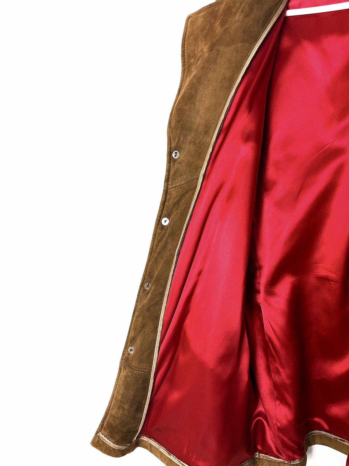 Genuine Leather Amalgamation Suede Leather Western Coat Size US L / EU 52-54 / 3 - 7 Thumbnail