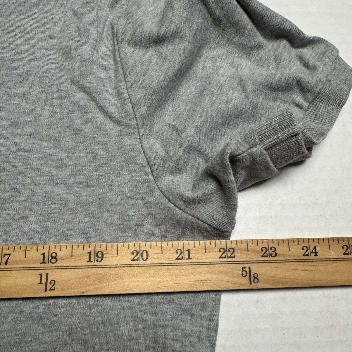 Polo Ralph Lauren Vintage Polo Ralph Lauren Long Tail Polo Shirt In Gray Sz: S Size US S / EU 44-46 / 1 - 8 Thumbnail