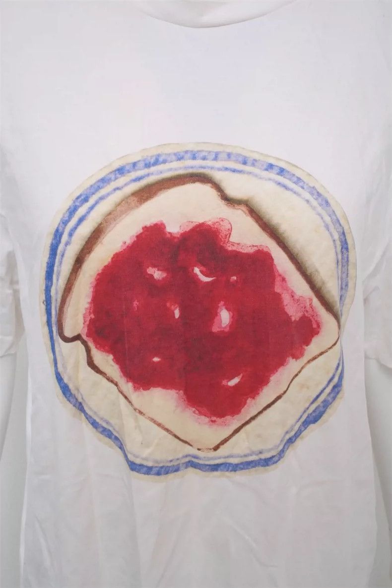 Loewe LOEWE White jam toast Logo short sleeve T-shirt Size M / US 6-8 / IT 42-44 - 6 Thumbnail