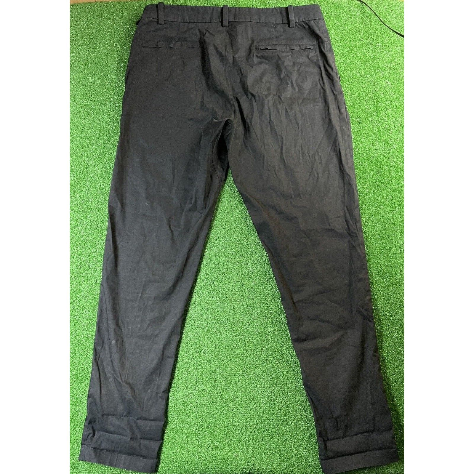 Lululemon Lululemon Mens Activewear Black Large XL 36 Pants Size US 36 / EU 52 - 4 Thumbnail