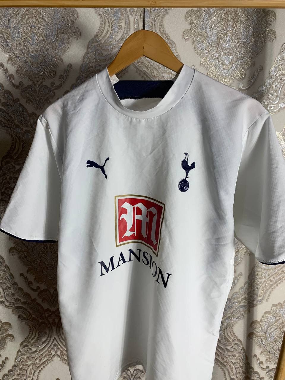 Puma × Vintage VERY RARE PUMA FC TOTTENHAM HOTSPUR ENGLAND SOCCER JERSEY Size US L / EU 52-54 / 3 - 2 Thumbnail