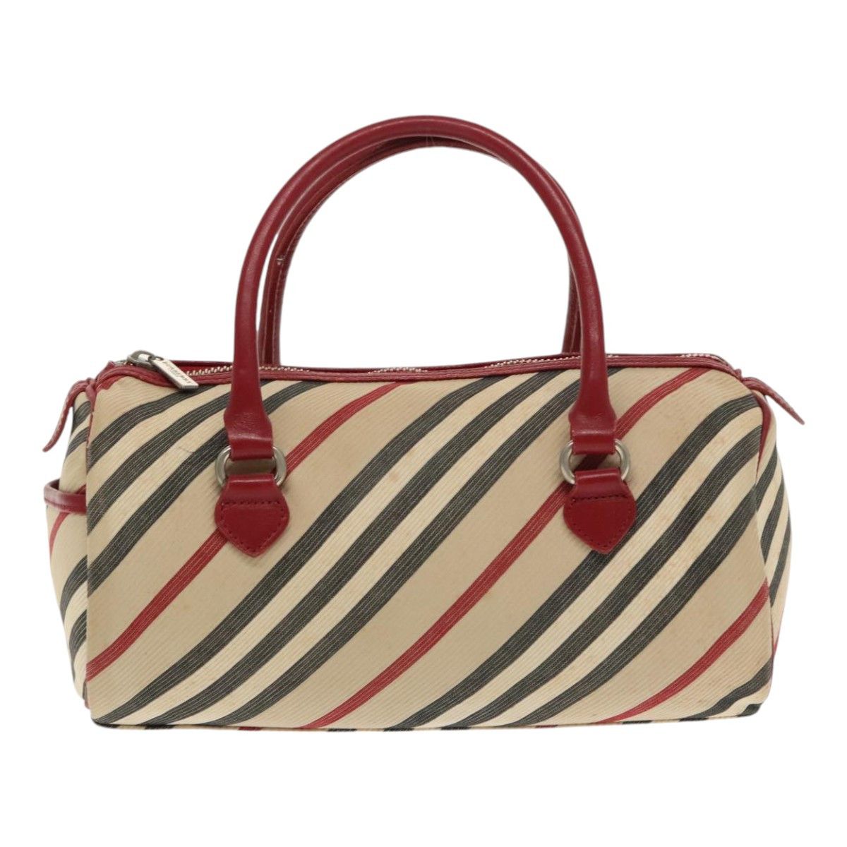 Burberry Nova Check Beige Synthetic Handbag (Pre-Owned) Size ONE SIZE - 1 Thumbnail