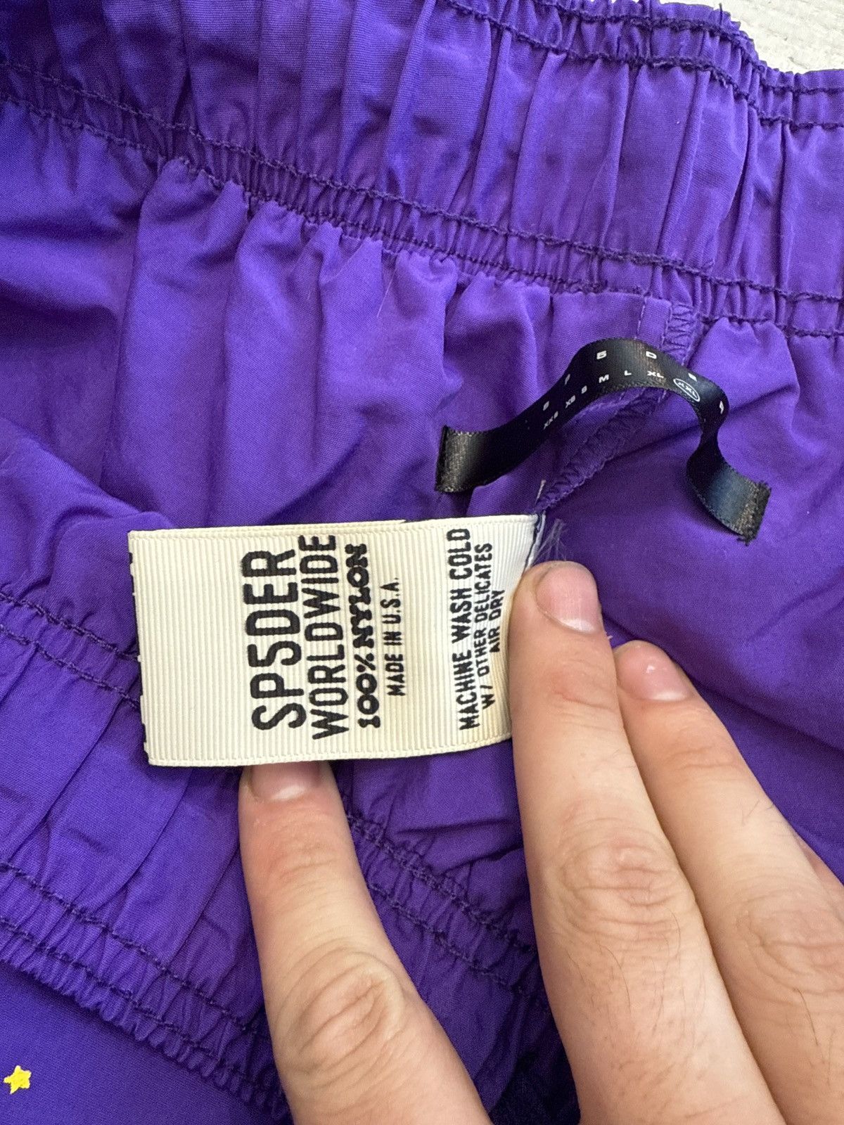 Sp5der Sp5der worldwide soccer shorts purple Size US 38 / EU 54 - 3 Thumbnail