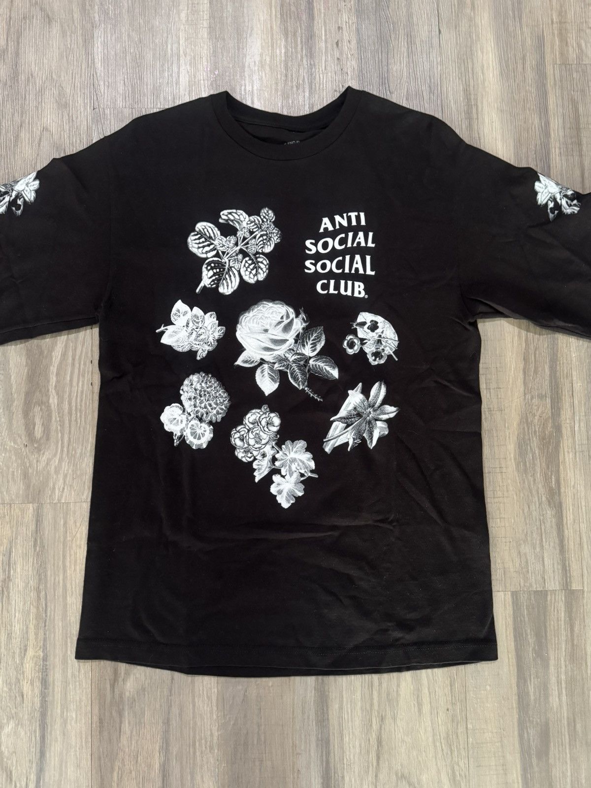 Anti Social Social Club Anti Social Social Club Flower L/S T Shirt Size US M / EU 48-50 / 2 - 2 Thumbnail