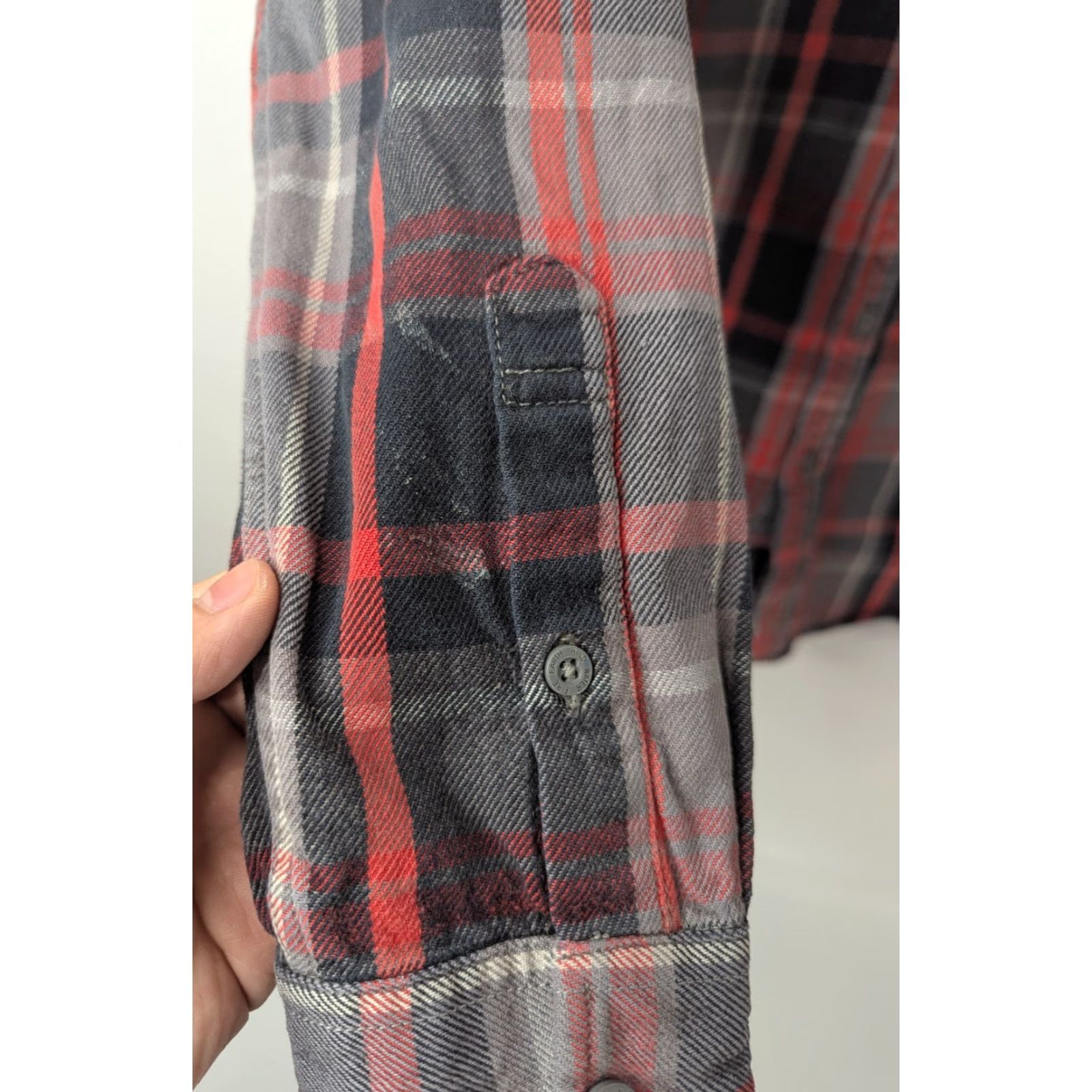 Element VINTAGE Element Flannel Shirt Men’s Medium Red Black Plaid Long Sleeve Button Skater Size US M / EU 48-50 / 2 - 3 Thumbnail