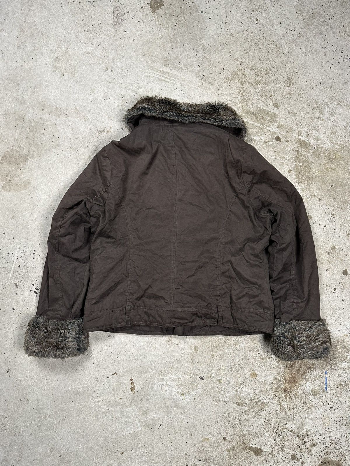If Six Was Nine × Japanese Brand × Le Grande Bleu (L.G.B.) Vintage Y2K Faux Fur Brown Afghan Bomber Jacket penny lane Size US M / EU 48-50 / 2 - 2 Thumbnail