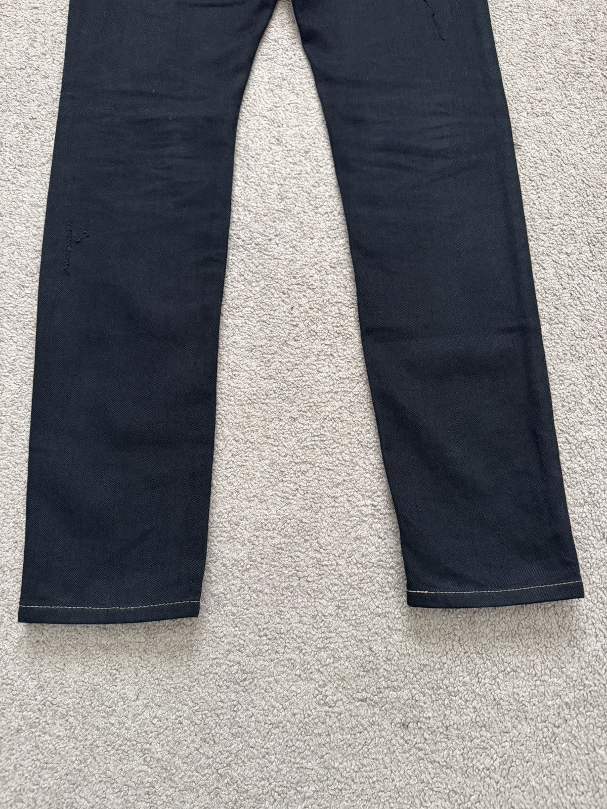 Saint Laurent Paris SS16 Saint Laurent Hedi Slimane Distressed Crash Denim Jeans Size US 28 / EU 44 - 12 Thumbnail