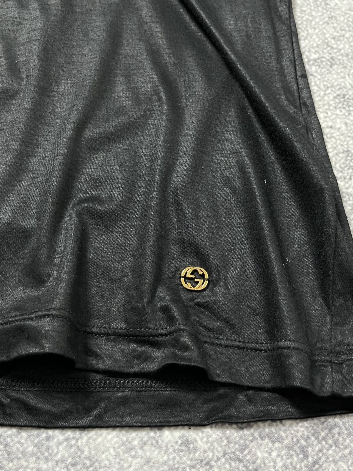 Gucci 🔥Gucci Tom Ford Era Archive V Neck Modal Blouse Dress 00's Size S / US 4 / IT 40 - 5 Thumbnail