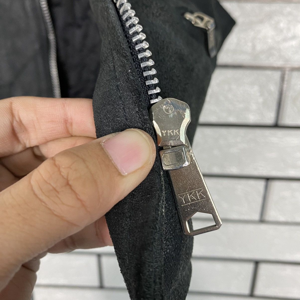 Japanese Brand 🔥VINTAGE VEST LEATHER BIKER MONSIUER NICOLE ISSEY MIYAKE Size US M / EU 48-50 / 2 - 18 Thumbnail