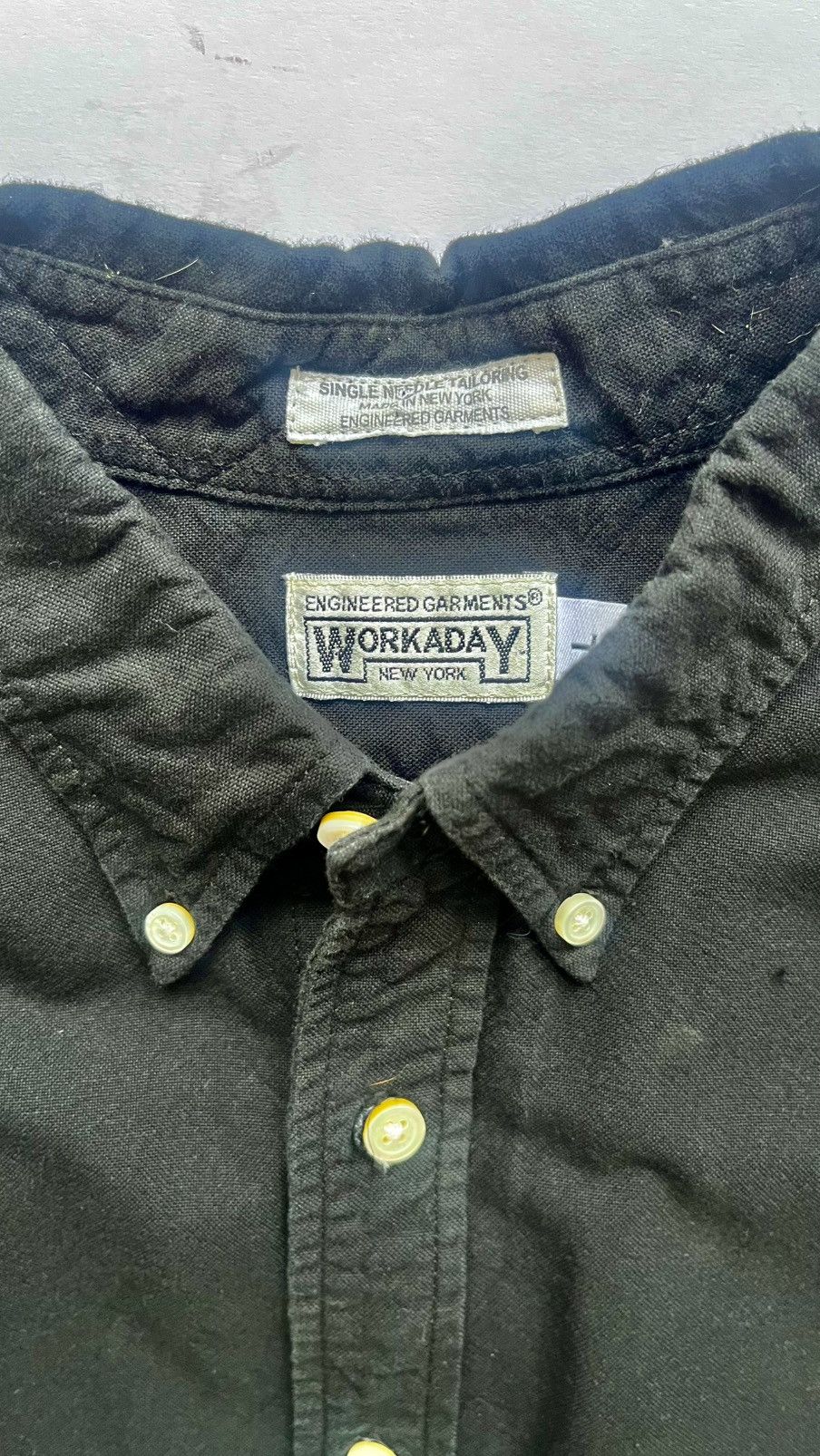 Engineered Garments Engineered Garments Black Shirt Size US L / EU 52-54 / 3 - 3 Thumbnail