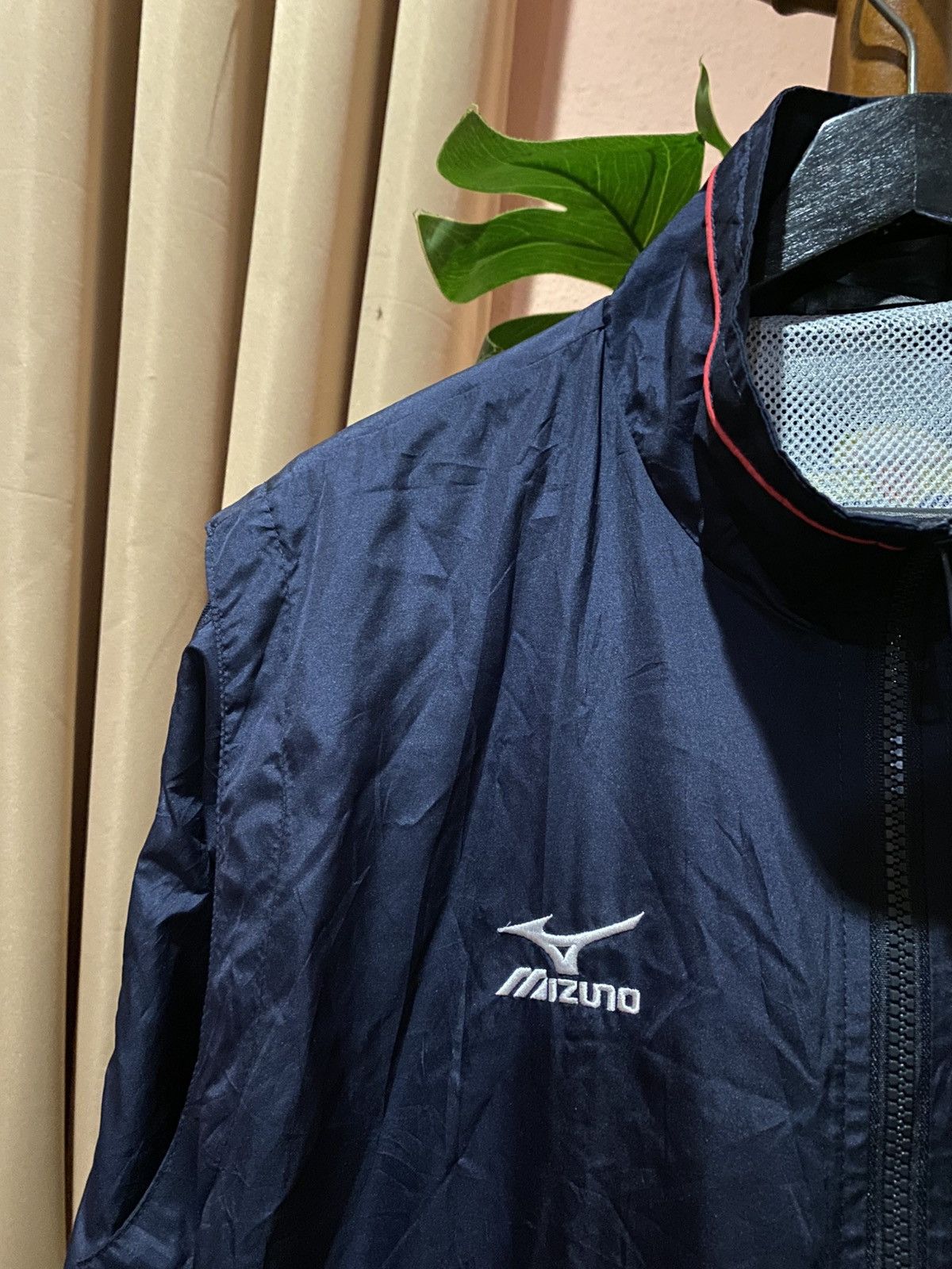 Mizuno Vintage Mizuno “Team Yamaguchi” Navy Windbreaker Jacket Size US M / EU 48-50 / 2 - 7 Thumbnail