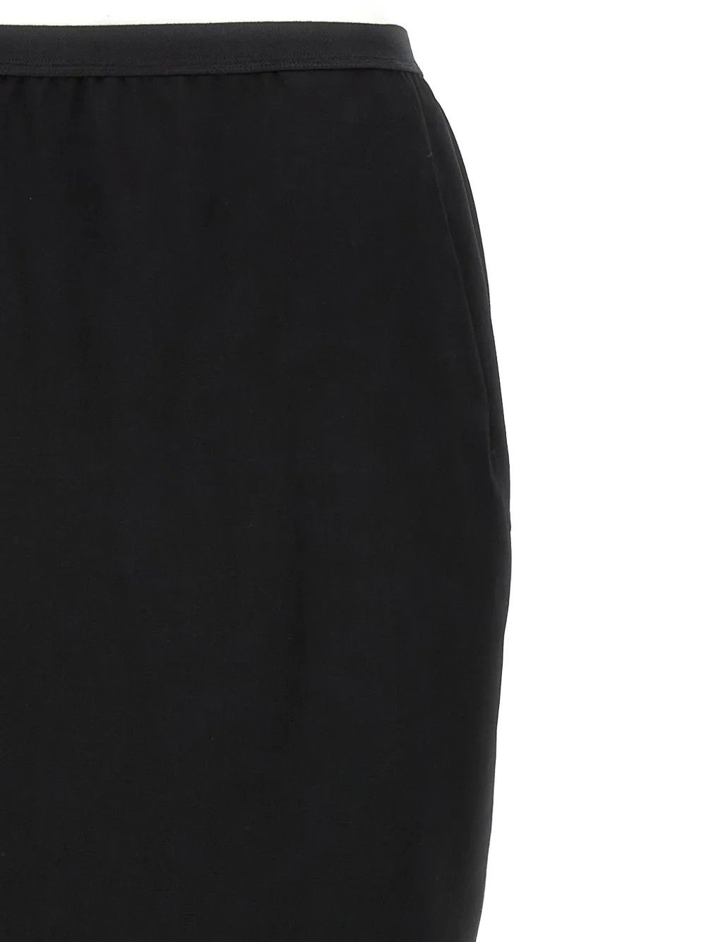 Rick Owens o1y0126 Maxi Skirt in Black Size 28" / US 6 / IT 42 - 4 Thumbnail