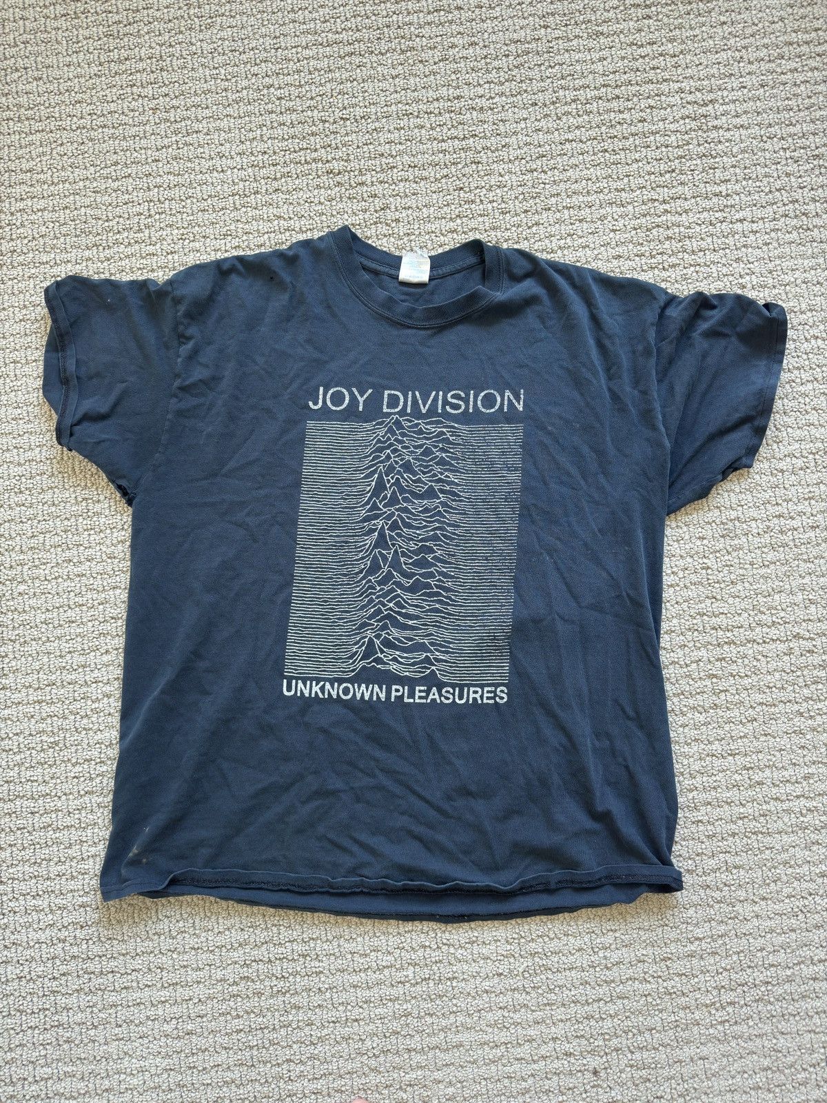 Joy Division Vintage Joy Division Unknown Pleasures T-shirt Size US XL / EU 56 / 4 - 1 Thumbnail