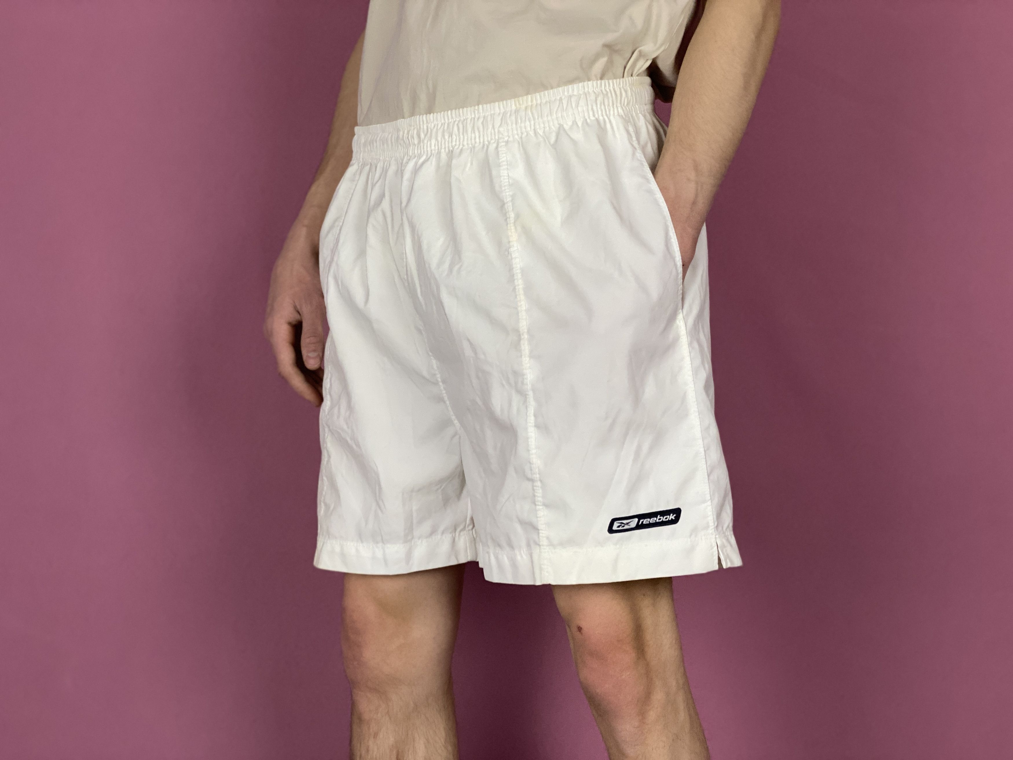 Reebok × Vintage 90s Reebok Vintage Men's Sport Shorts - XXL Size US 38 / EU 54 - 2 Thumbnail