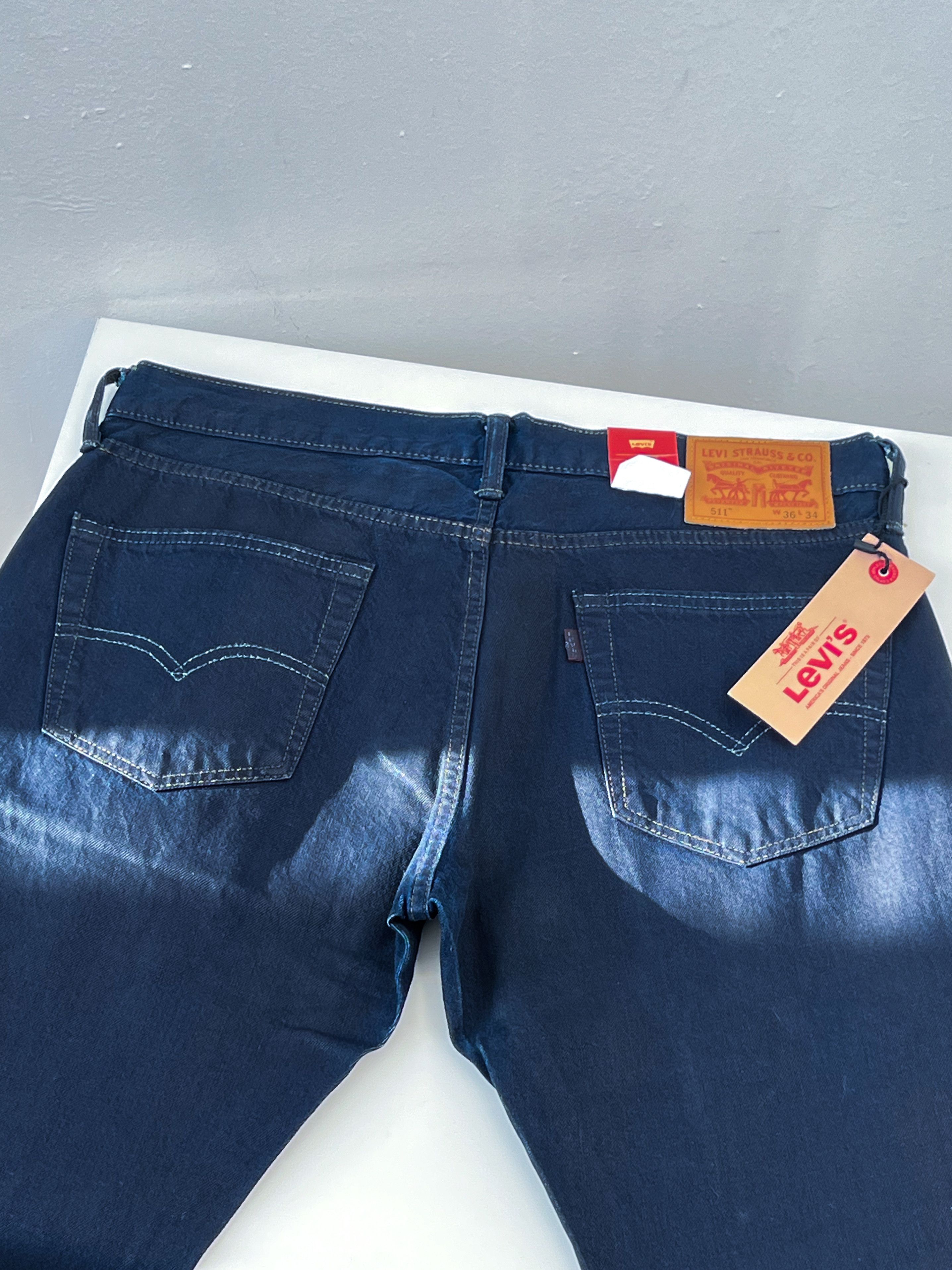 Jean × Levi's LEVIS 511 selvedge jeans pants Size US 36 / EU 52 - 3 Thumbnail