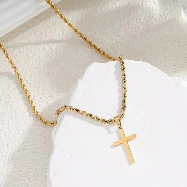 Jewelry Cross Chain Necklace Size ONE SIZE - 2 Thumbnail