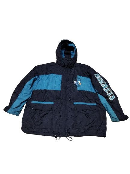 NBA × Vintage Vintage Charlotte Hornets Jacket Size US XXL / EU 58 / 5 - 2 Thumbnail