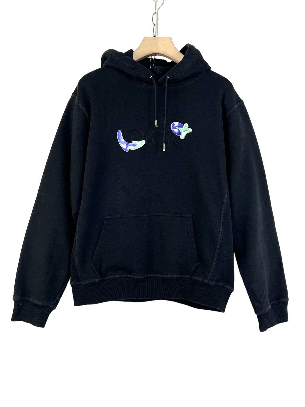 Dior Dior and Kenny Scharf Hoodie Playing Cards XL | Grailed