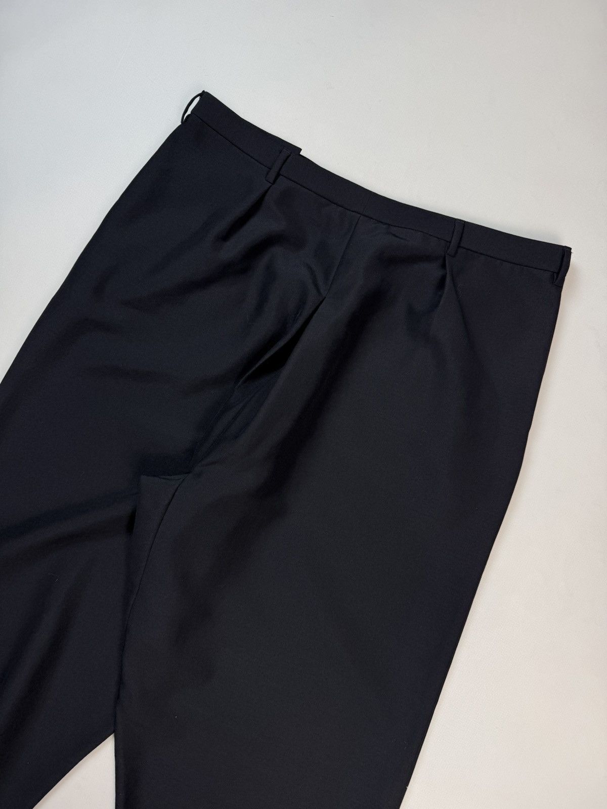 Saint Laurent Paris Saint Laurent Wool Wide Leg Baggy Drop Crotch Trousers Pants Size US 36 / EU 52 - 19 Thumbnail