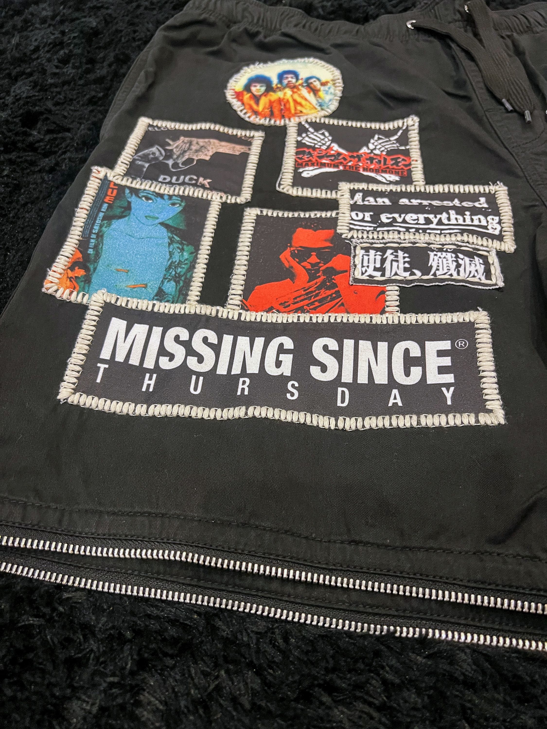 City Morgue × Missing Since Thursday MST Patch Shorts Size US 34 / EU 50 - 2 Thumbnail