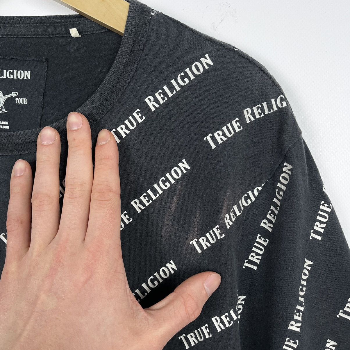 True Religion Vintage True Religion multilogo y2k japanese tee 90’s Size US L / EU 52-54 / 3 - 7 Thumbnail