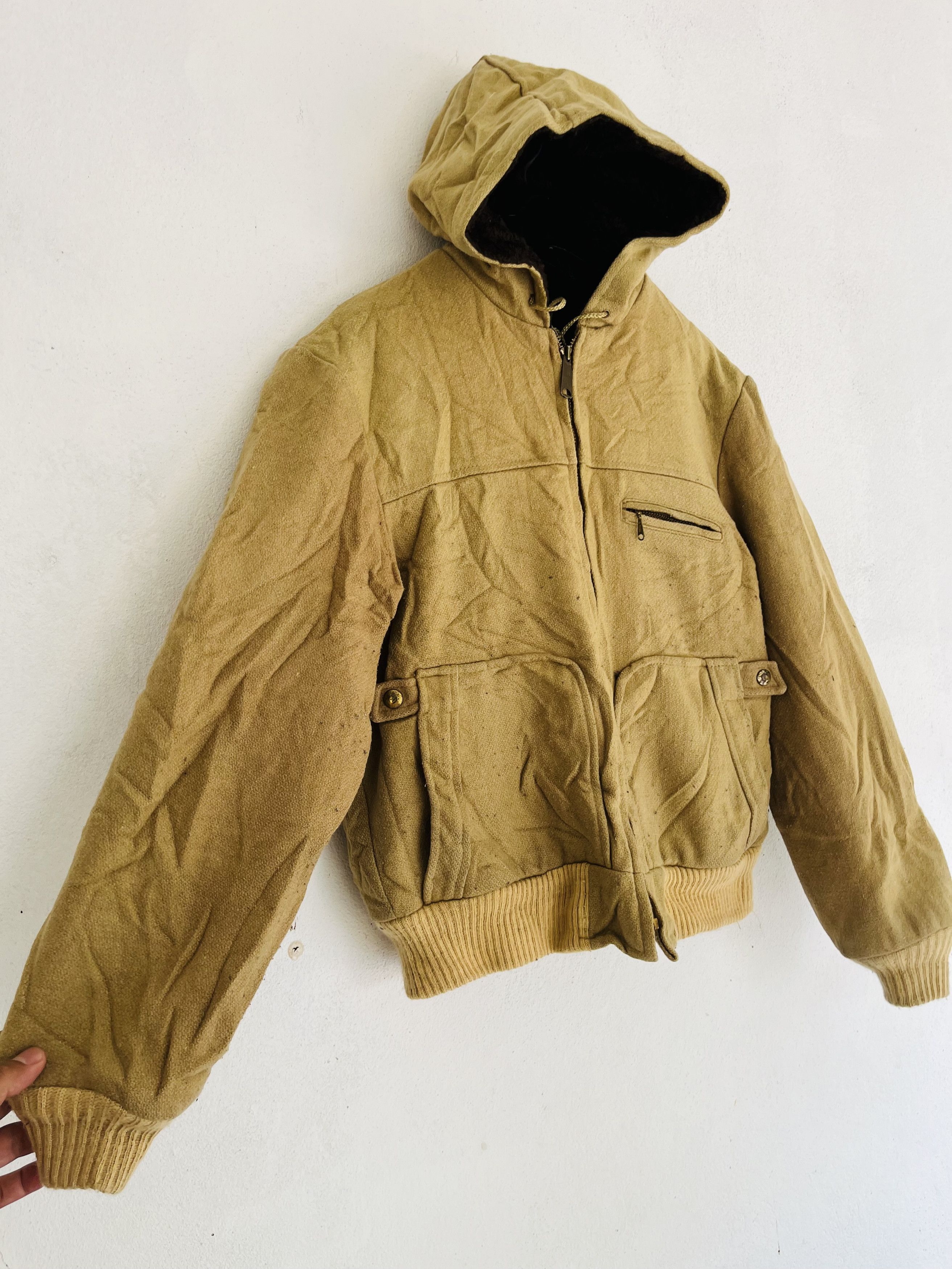 Vintage Vintage 50s 60s Wool Jacket Streetwear Fashion Style Size US M / EU 48-50 / 2 - 5 Thumbnail