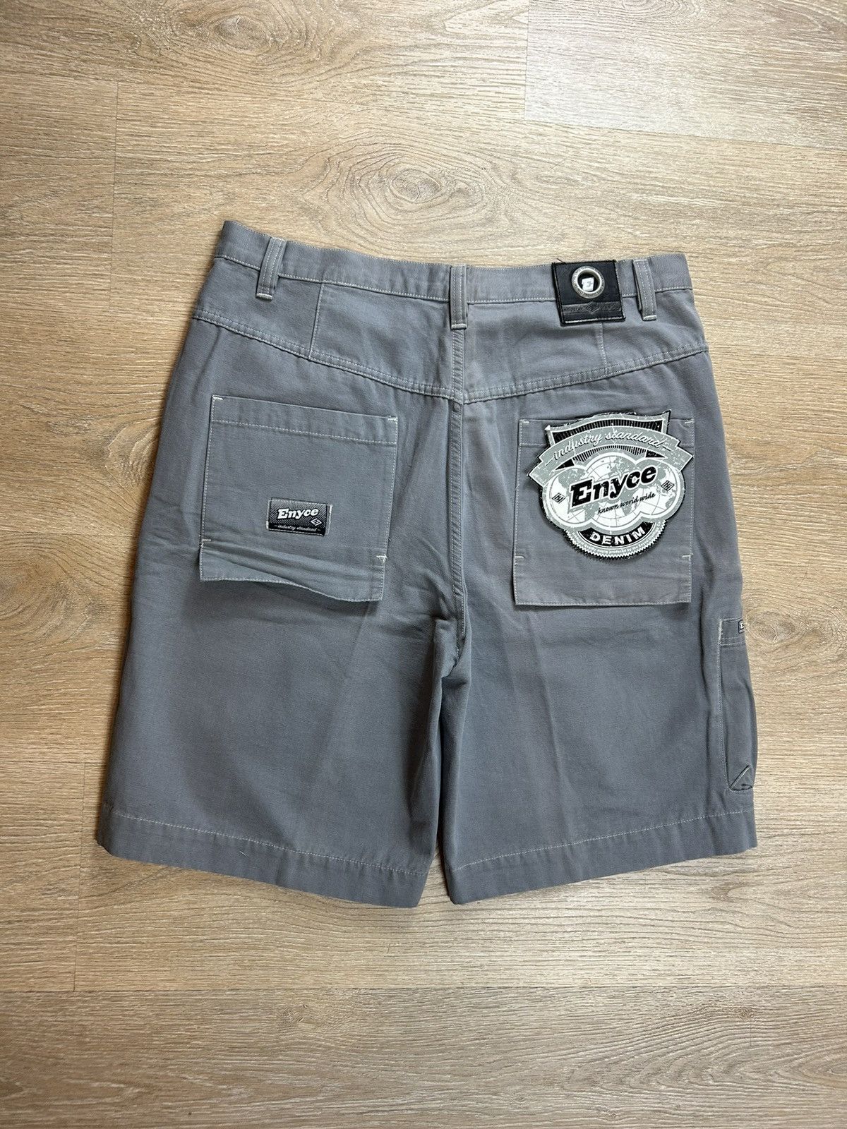 Enyce × Vintage Y2K Enyce Baggy Wide Leg Cargo Shorts Size US 36 / EU 52 - 1 Thumbnail