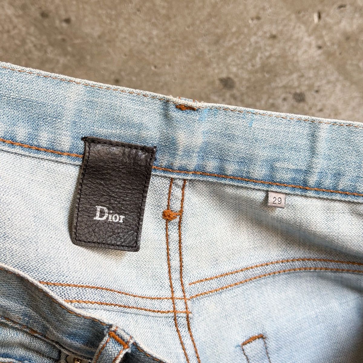 Dior Dior Homme SS10 ‘Wildcat” Blood Splatter Denim By KVA Size US 30 / EU 46 - 8 Thumbnail