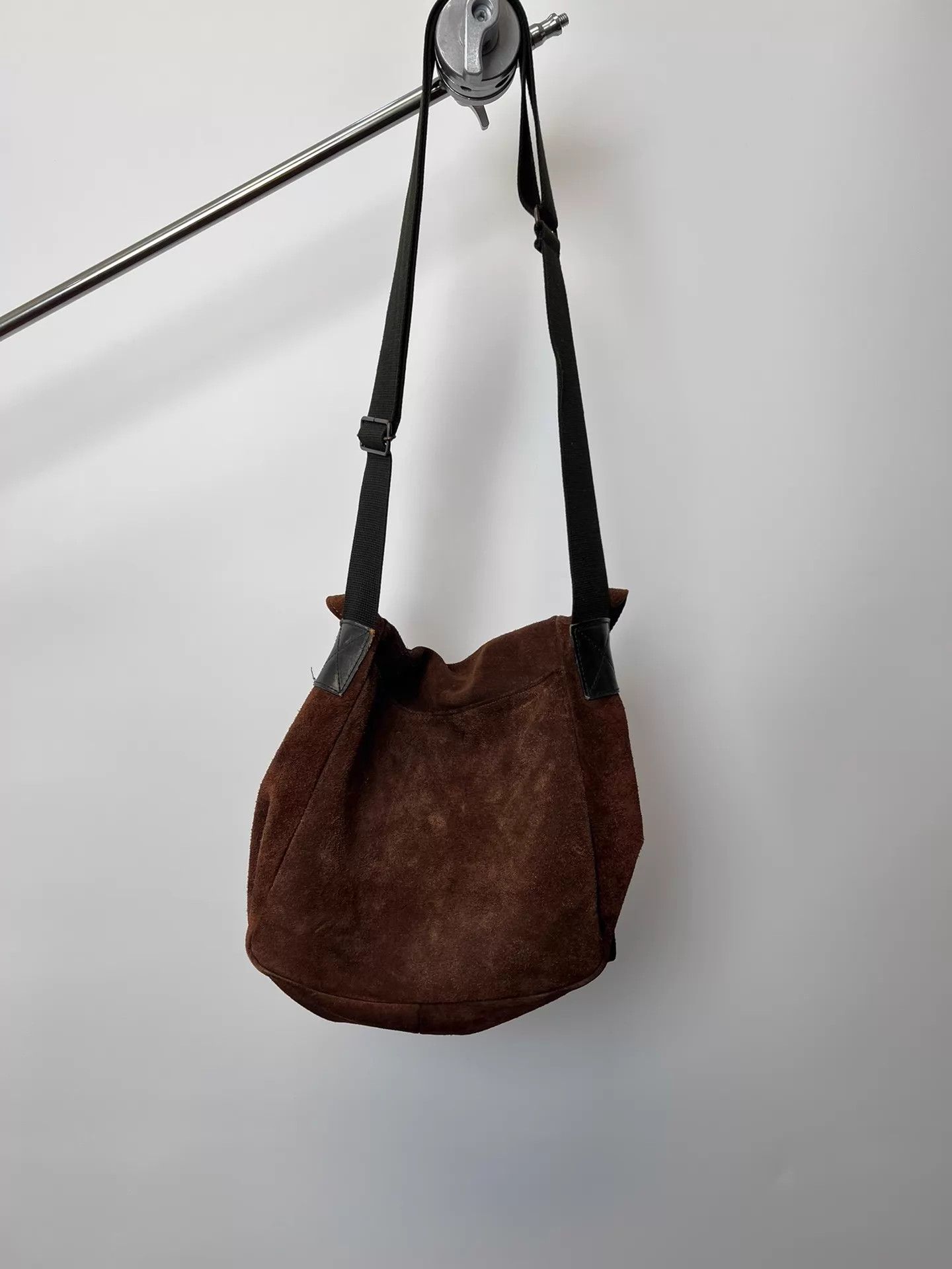 Yohji Yamamoto Yohji Yamamoto YS for Man 90s Suede Crossbody Bag Size ONE SIZE - 3 Thumbnail