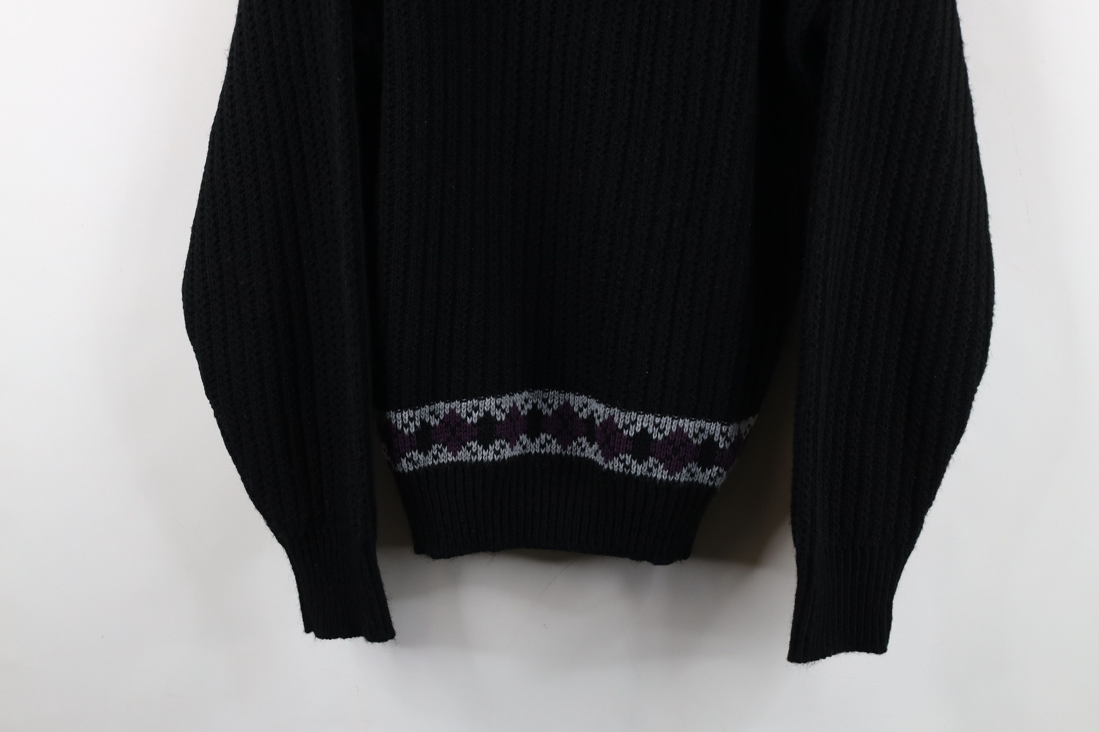 Vintage Vintage 80s 90s Dapper Diamond Chunky Ribbed Sweater USA Size US M / EU 48-50 / 2 - 3 Thumbnail