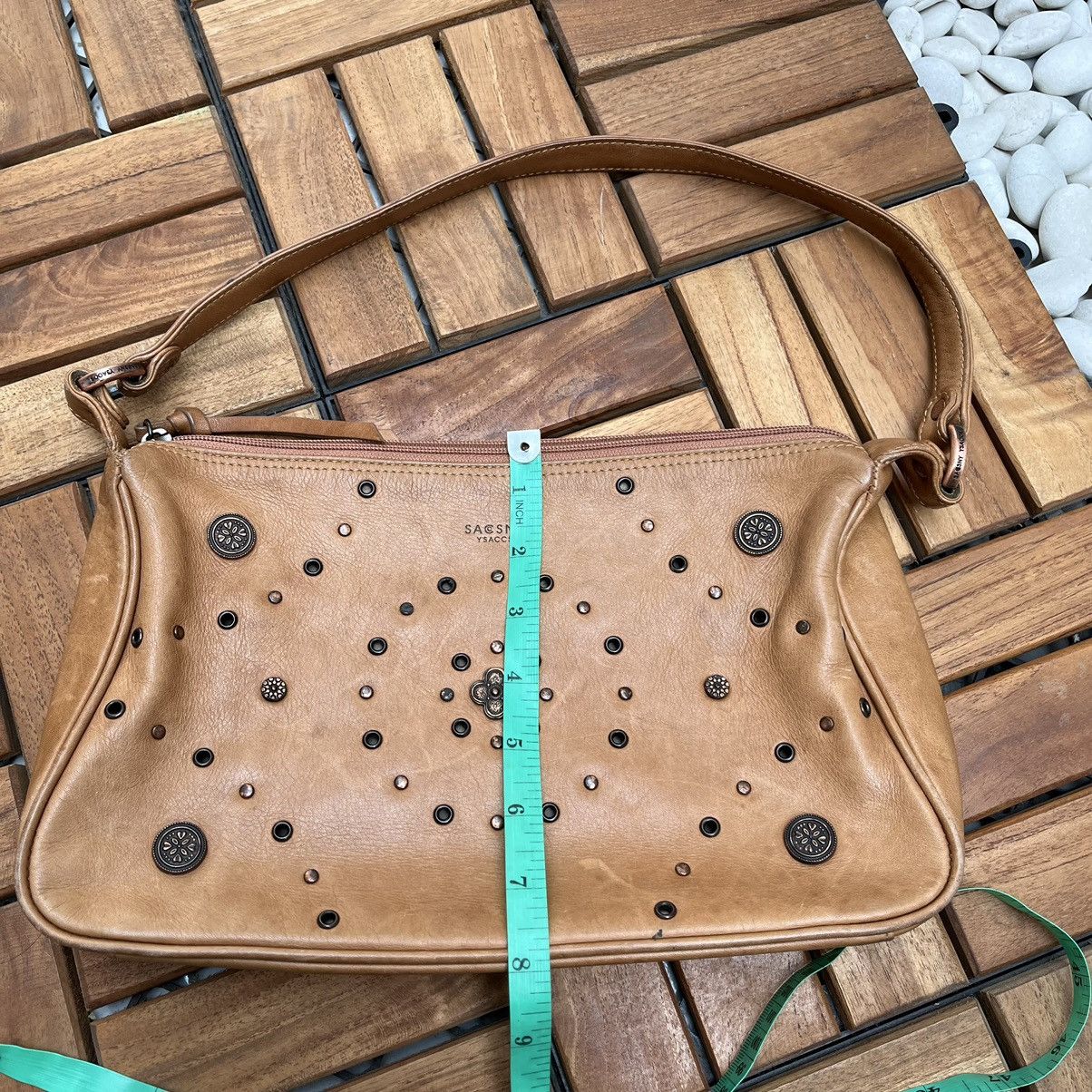 Leather × Y's × Yohji Yamamoto Leather Bag Yohji Yamamoto SACSNY Y'Saccs Vintage Hand Bags Size ONE SIZE - 12 Thumbnail