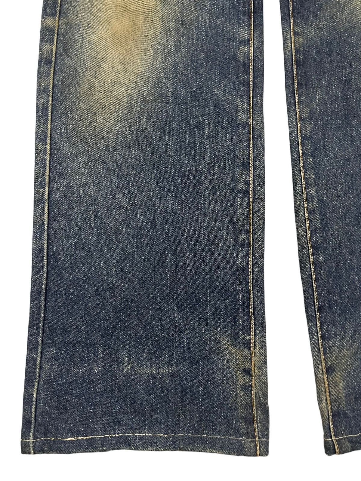 Sugar Cane Vintage Japanese Brand Mud Wash Distress Loose Jeans Size US 29 - 5 Thumbnail