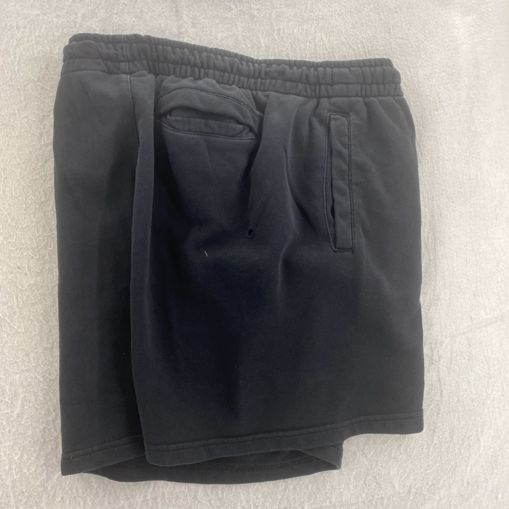 Nike VINTAGE Nike Air Jordan Retro Sweat Shorts Mens Large White 90s Jumpman Activewear Size US 33 - 6 Thumbnail