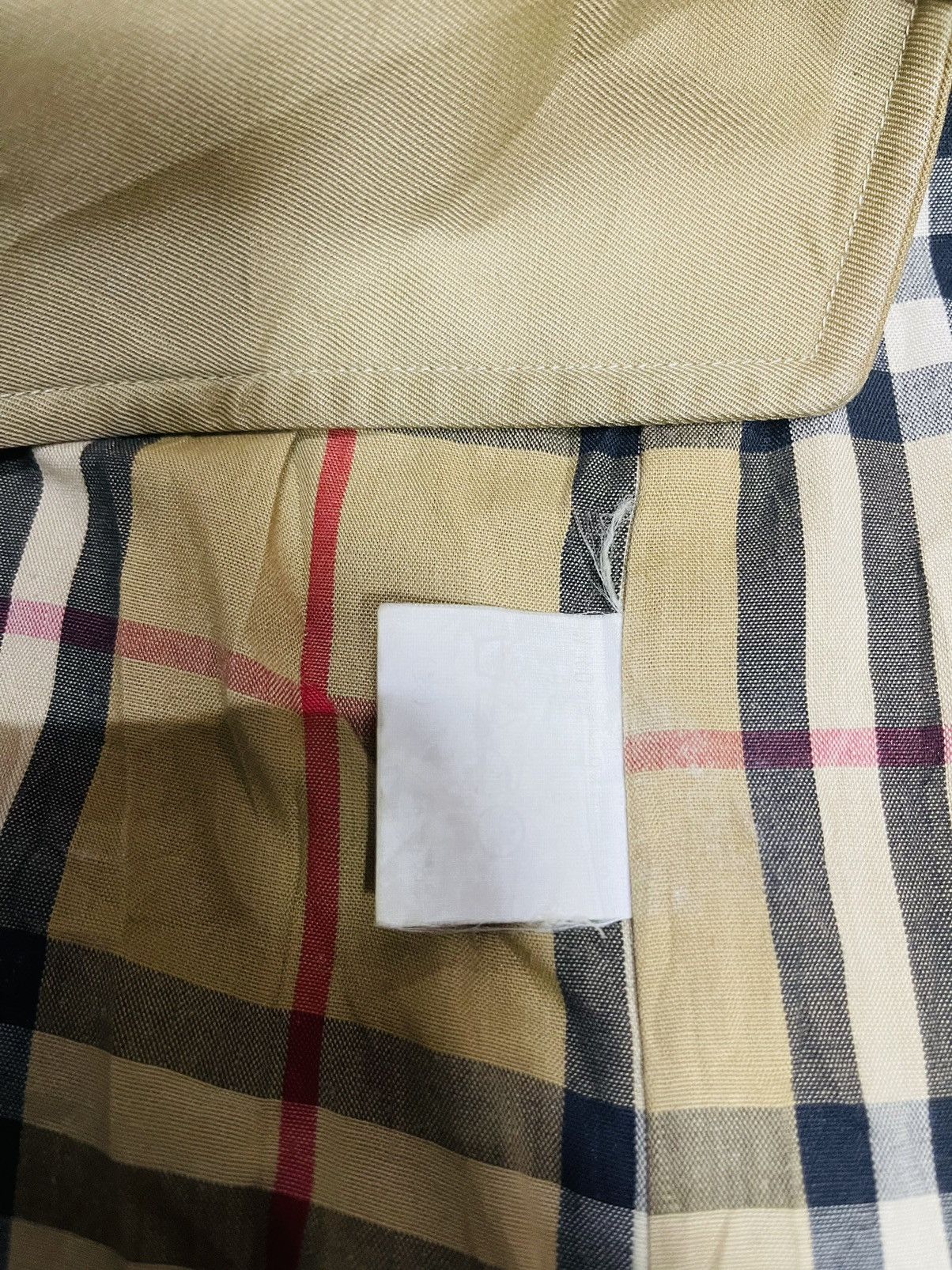 Burberry × Vintage Vintage Burberry Novacheck Trench Coat (10) Size US L / EU 52-54 / 3 - 5 Thumbnail