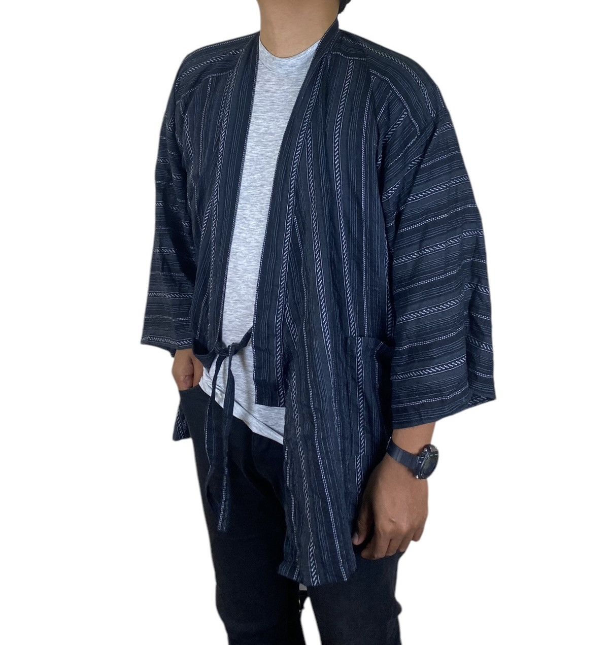 Japanese Brand Japanese Dark Black Kimono Dragon Size US L / EU 52-54 / 3 - 2 Thumbnail