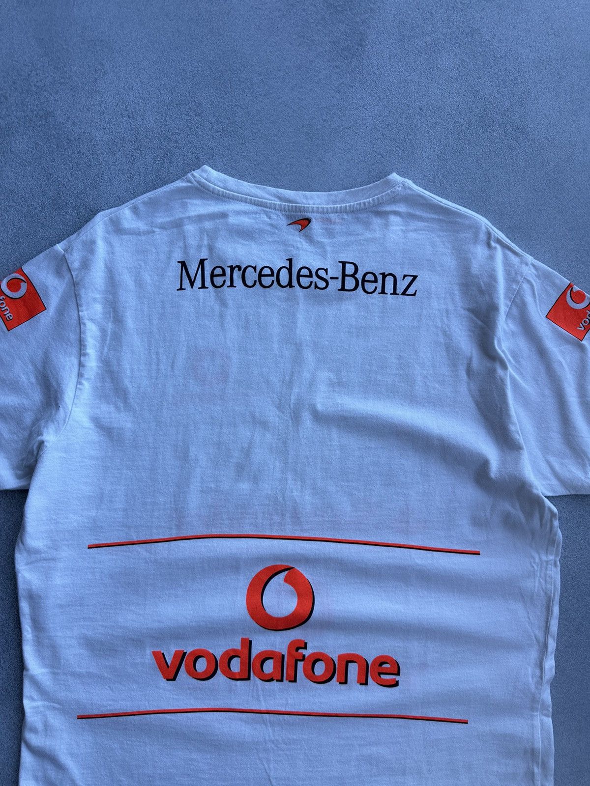 Formula 1 × Vintage Vodafone McLaren Mercedes Formula Uno Racing T-shirt Size US M / EU 48-50 / 2 - 10 Thumbnail