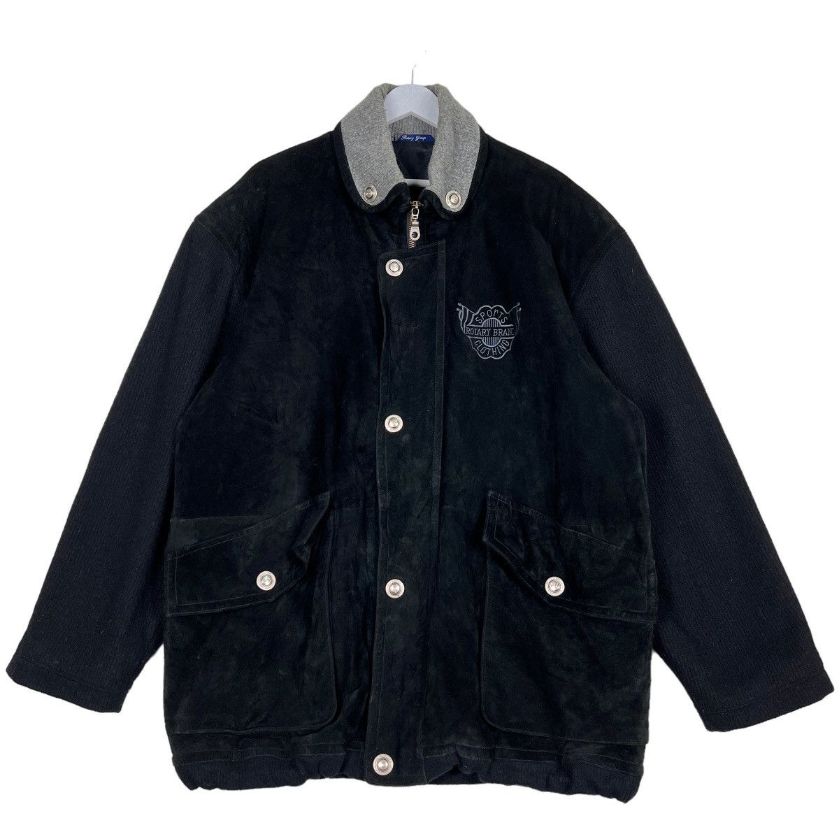 🔥 ROTARY GROUP SUEDE LEATHER JACKET