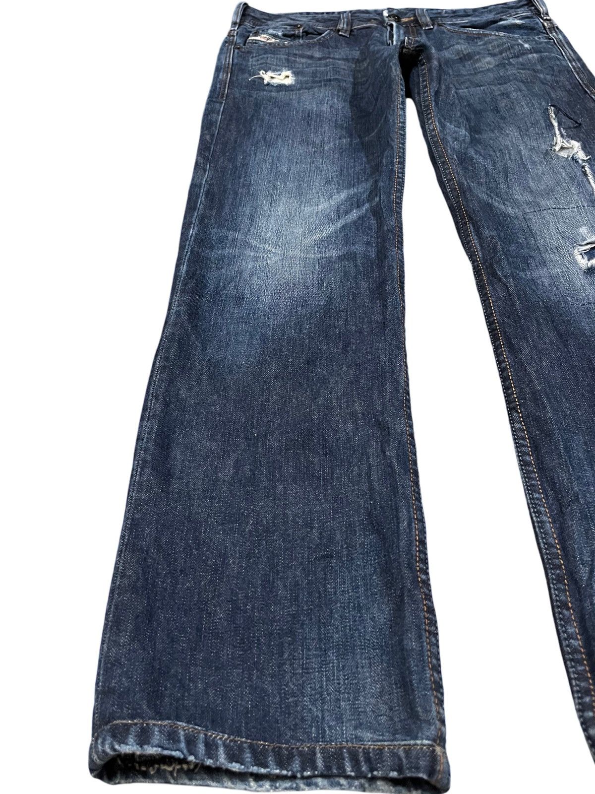Diesel Vintage Diesel Distressed Denim Size US 33 - 4 Thumbnail