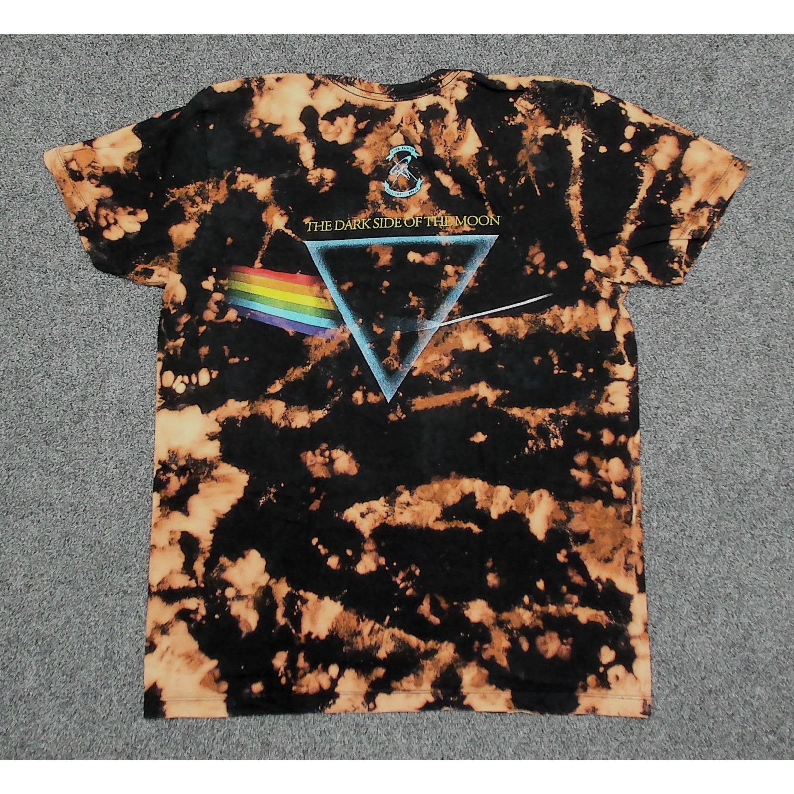 Pink Floyd Pink Floyd 2017 Custom Acid Wash Dark Side Tour Tee L Slim Size US L / EU 52-54 / 3 - 4 Thumbnail