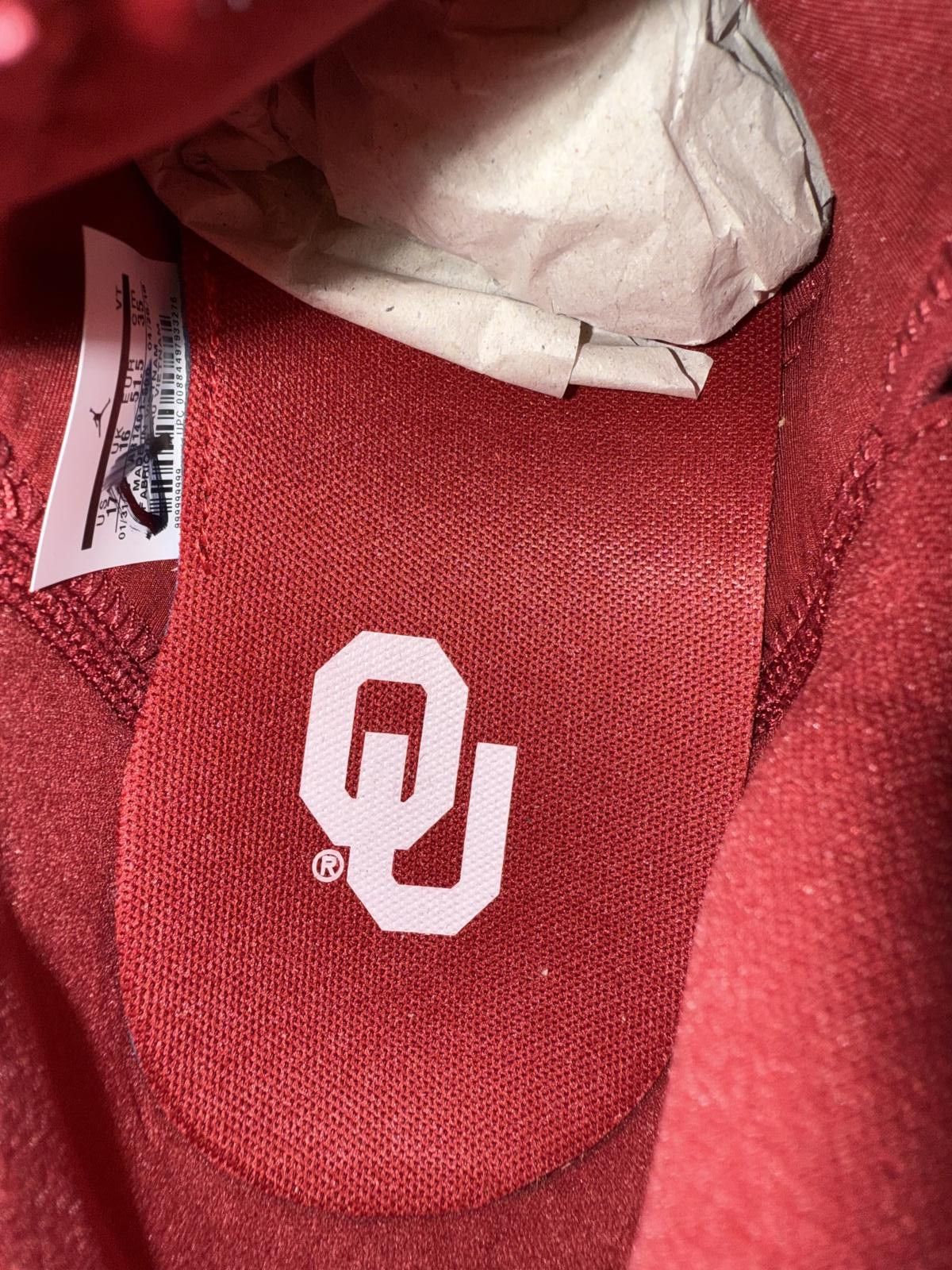 Nike Nike Air Jordan Trainer 3 Oklahoma Sooners OU Crimson Red Size US 15 / EU 48 - 10 Thumbnail