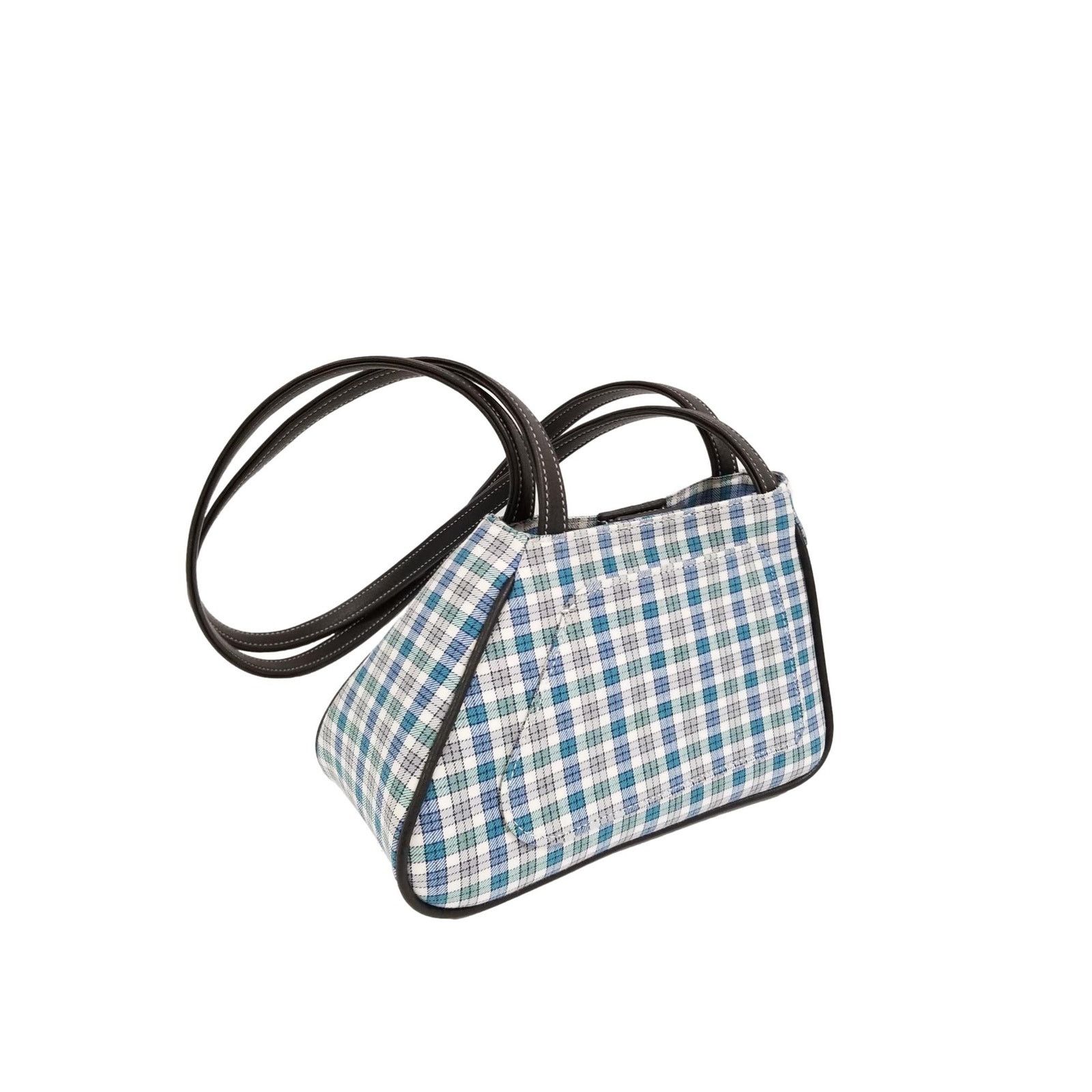 Other Sophia Asymmetrical Small Tote in Bijou Blue Plaid Size ONE SIZE - 2 Thumbnail