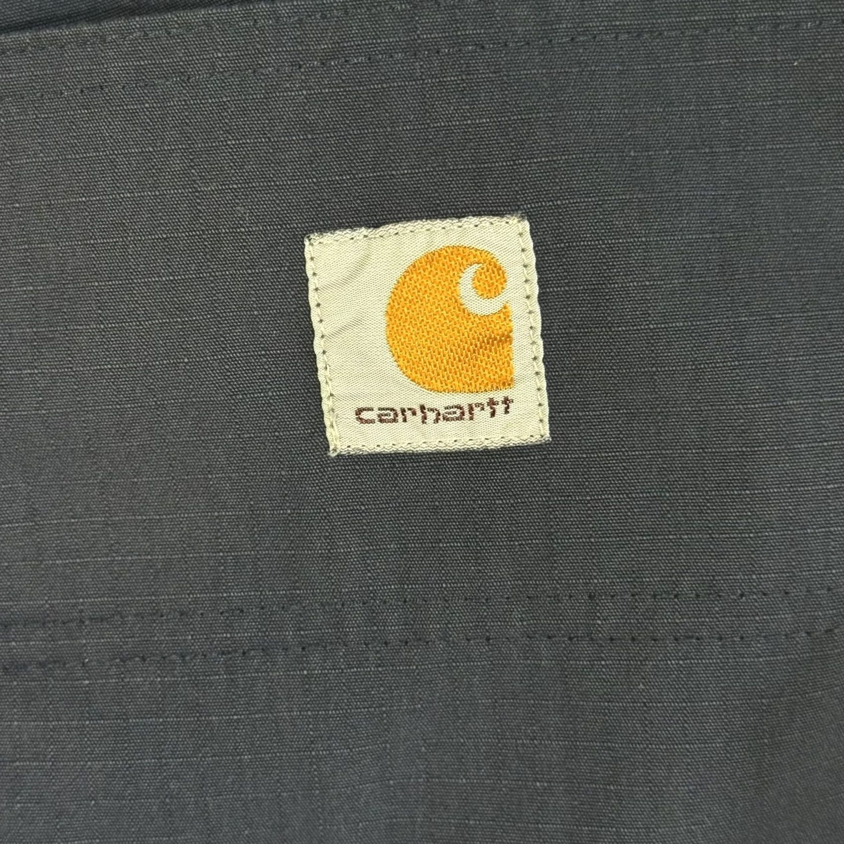 Carhartt Carhartt Ripstop Work Pants Relaxed Fit 36x28 Navy Navy Carhartt 74533-33 Mens Workwear Cargo Pants Mens Size US 36 / EU 52 - 5 Thumbnail