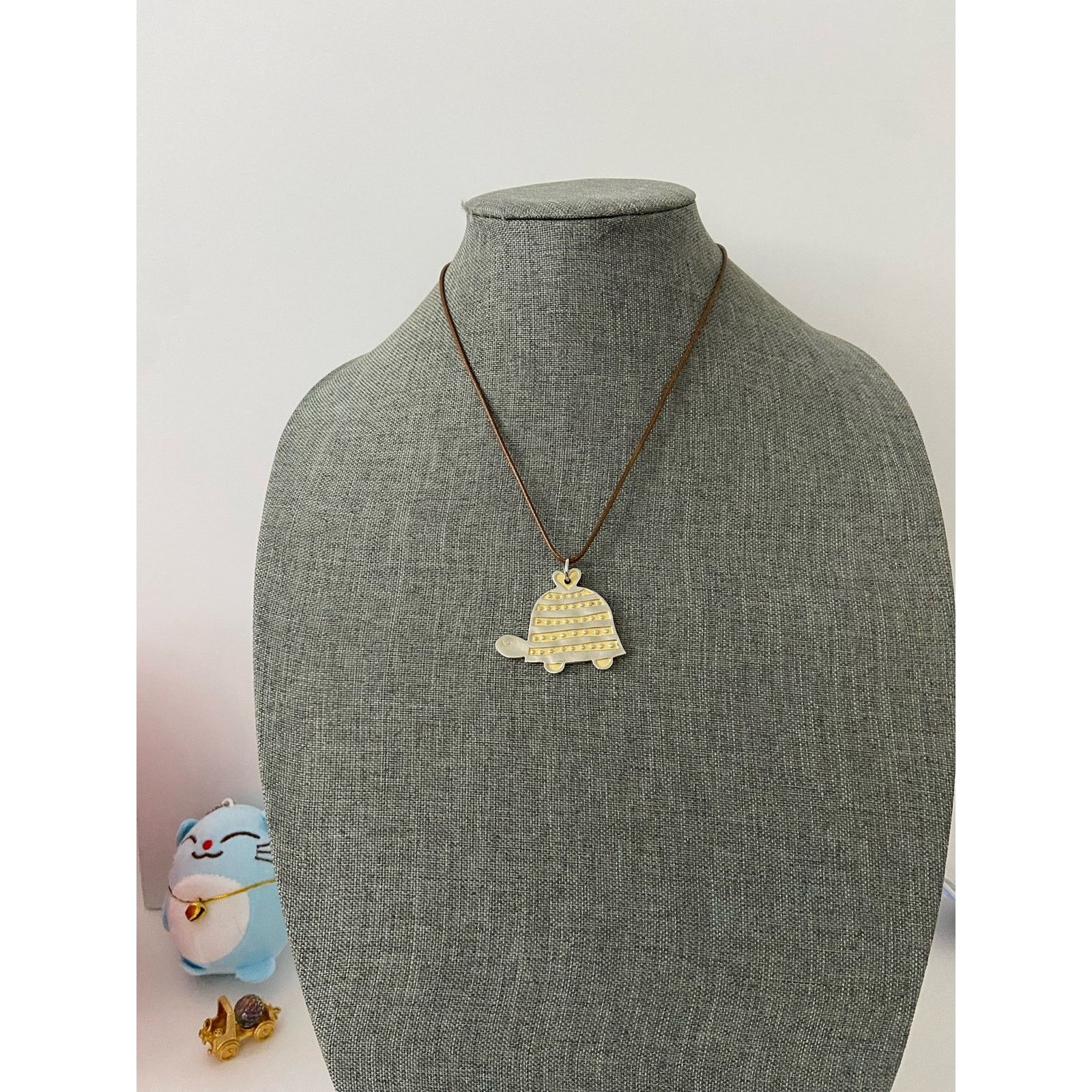 Handmade turtle pendant necklace Size ONE SIZE - 1 Thumbnail