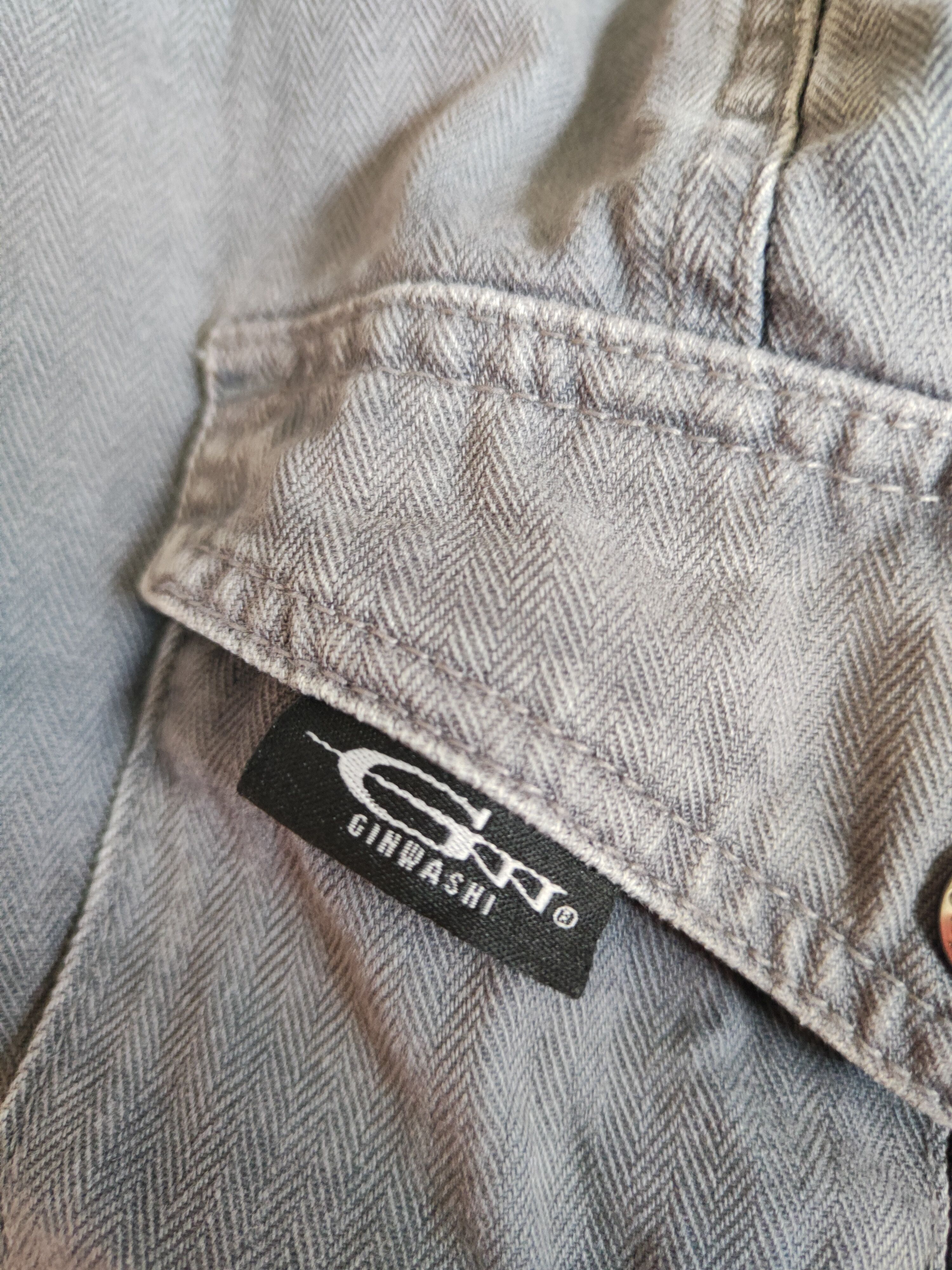Japanese Brand × Vintage Ginwashi Faded Distressed Cargo Pants N#S007 Size US 30 / EU 46 - 13 Thumbnail