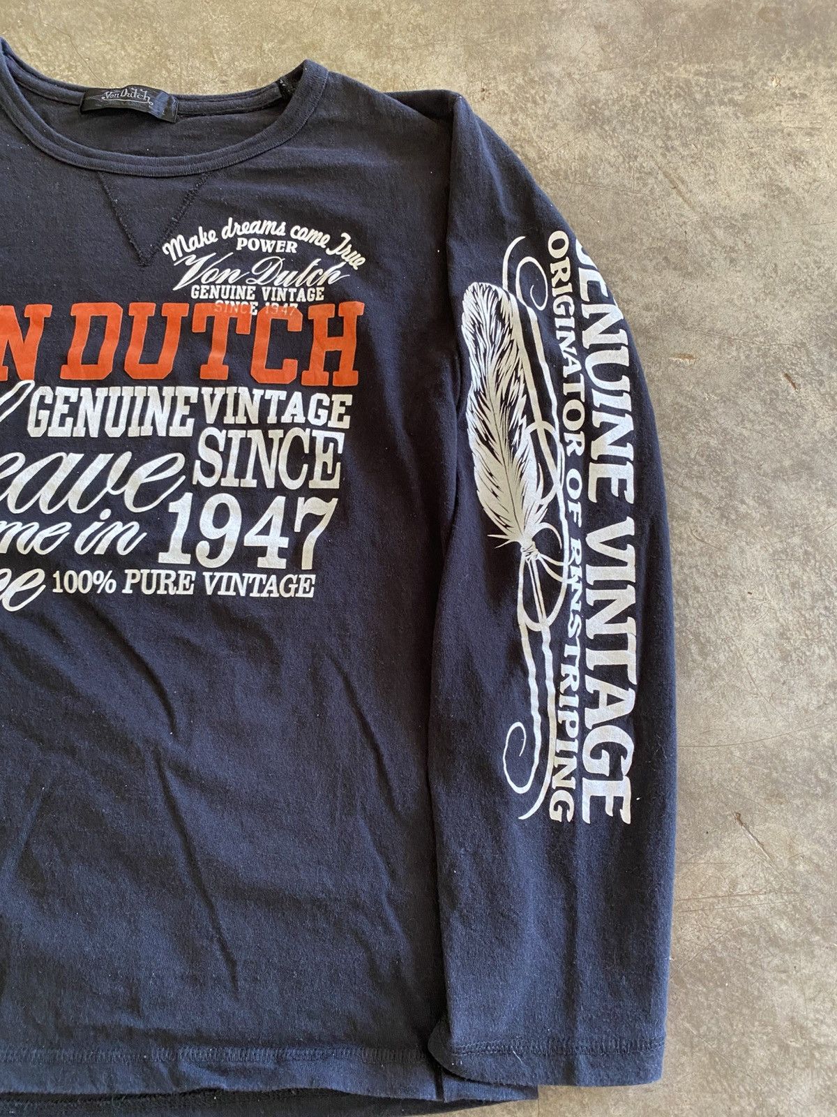 Von Dutch Von dutch genuine vintage long sleeve tees Size US S / EU 44-46 / 1 - 3 Thumbnail