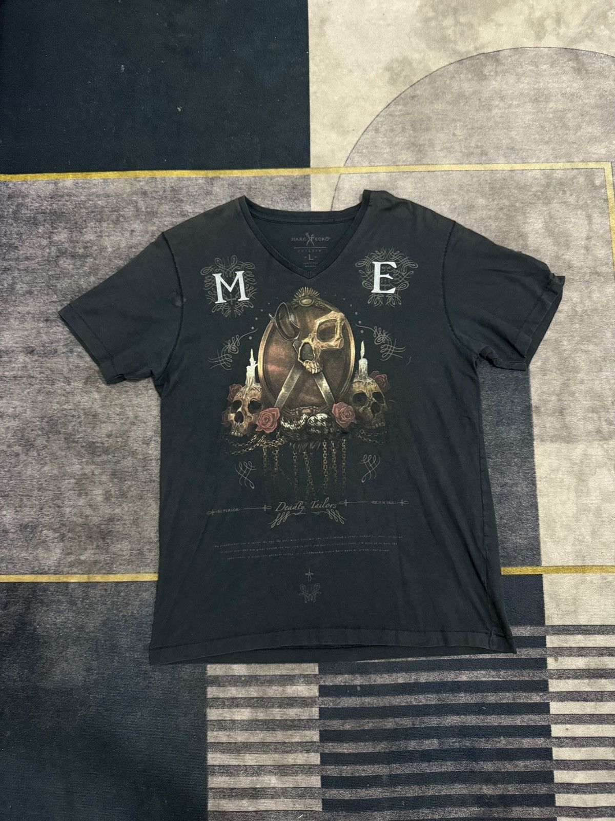 Tapout MARC EKO SKULL ART IFSIX TSHIRT Size US XL / EU 56 / 4 - 1 Thumbnail