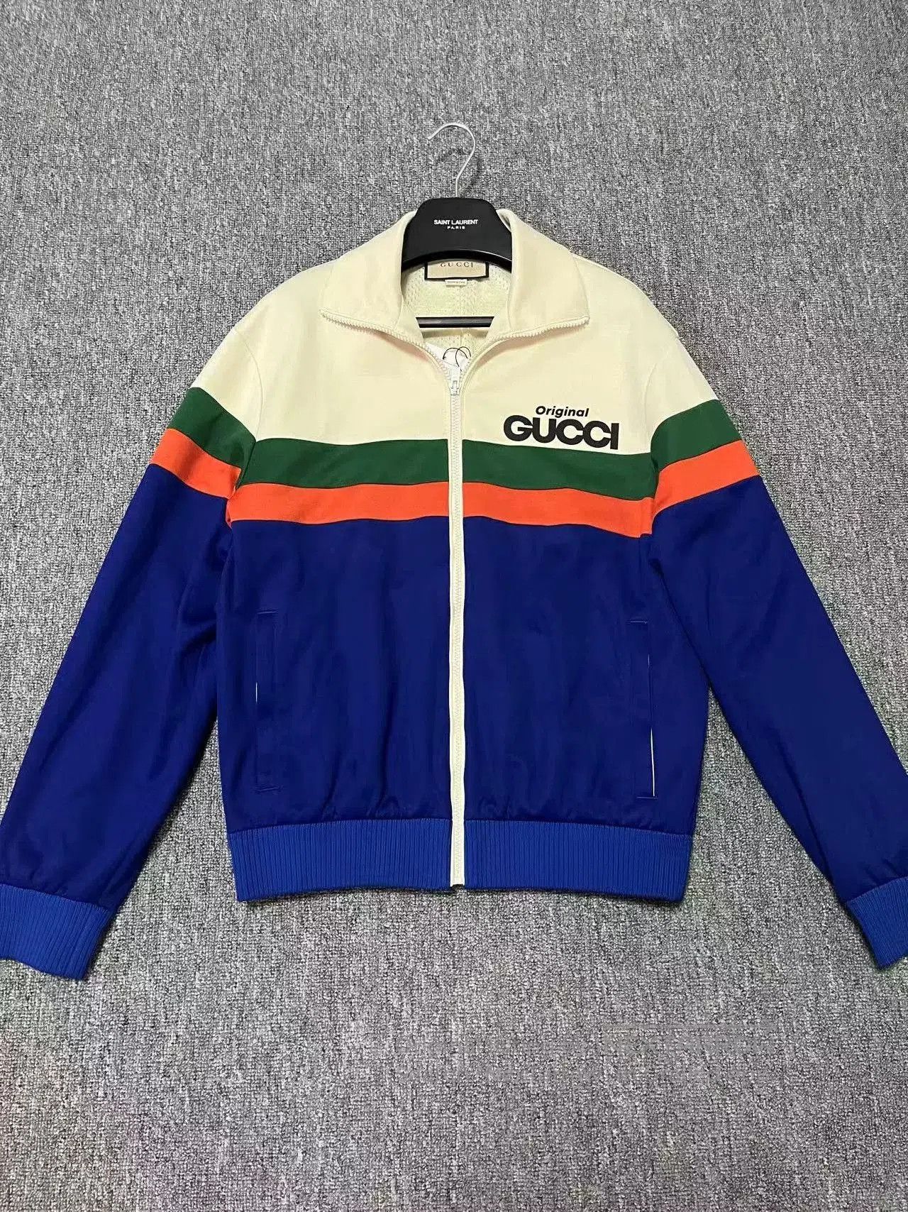 Gucci Gucci Colorblock Logo Casual Zip Jacket. Size US XS / EU 42 / 0 - 1 Thumbnail