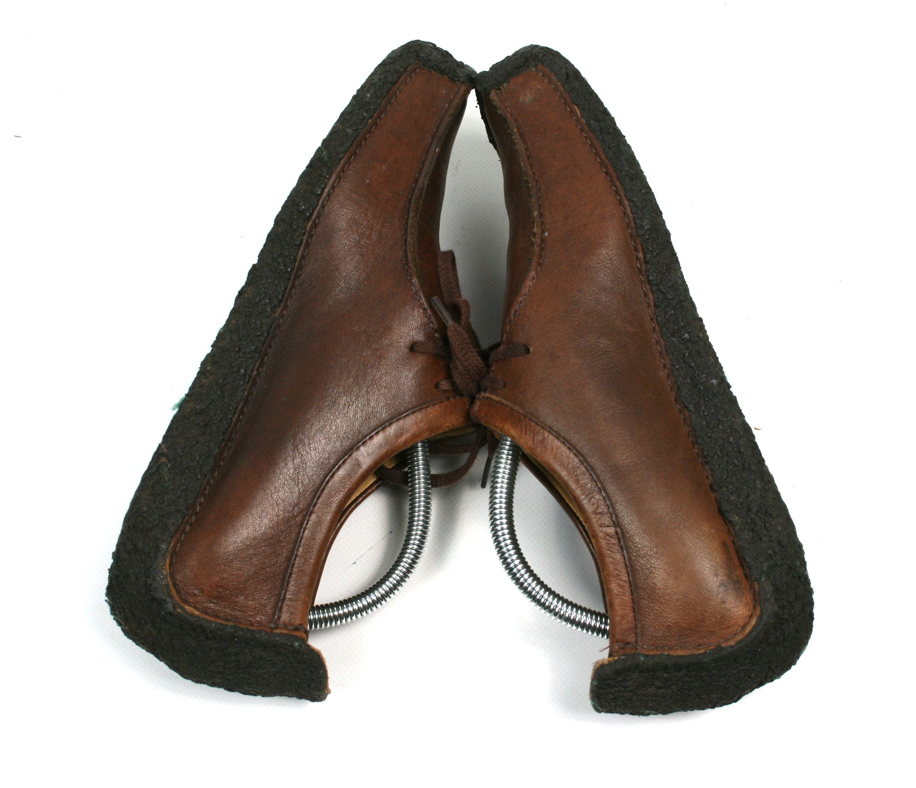 Clarks Wallabee Rubber Leather Shoes Size US 9 / EU 42 - 9 Thumbnail